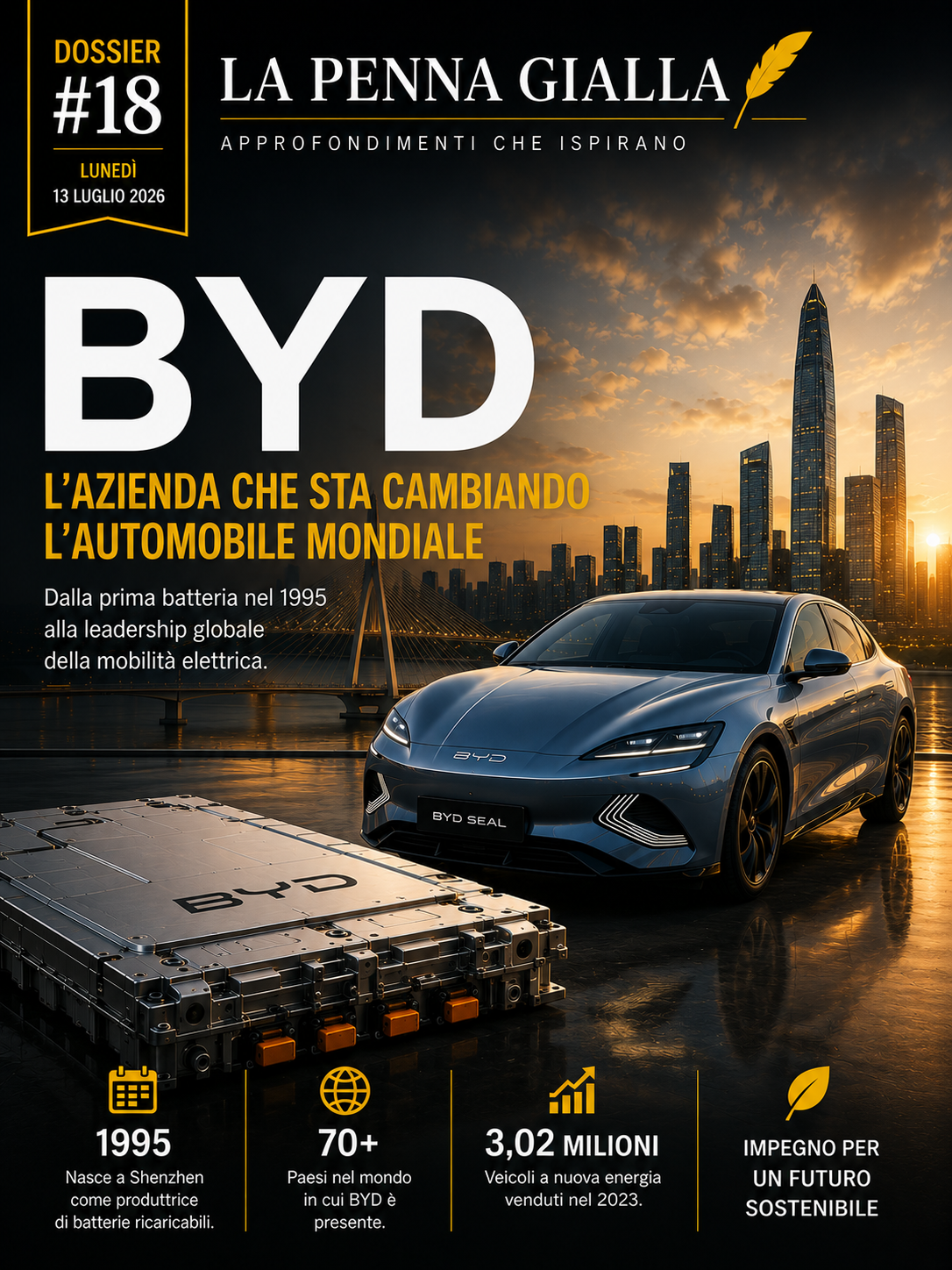 BYD: l'azienda che sta cambiando l'automobile mondiale